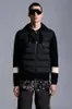 2021 Новая вязаная сшиваемая шва вниз по пиджак, пиджак, франция роскошная бренда, перемычка с толчком nfc 'высокий качественный размер толщины s-xl