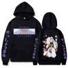 Herrtröjor tröjor japanska anime inuyasha sesshomaru hoodie nya uniex pullover toppar långärmad höfthopp dubbelsidig tryck överdimensionerad herr hoodie g220916