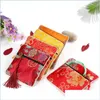 Jewelry Pouches Bags 12Pcs Jewelry Silk Purse Pouch Small Jewellery Gift Bag Chinese Brocade Embroidered Coin Organizers Pocket For Dh1Kl