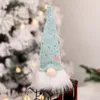 Noel Işık Gücün Elf El yapımı İsveç Tomte Gnomes Süsler 5 Renk Peluş Bebek Noel Hat Dekorasyon Soygunlukları