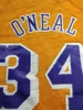 Maglia da basket da uomo retrò 34 Shaq 32 Johnson Neal Abdul-Jabbar Wilt Chamberlain 24 Dennis Rodman maglia da uomo cucita al passato