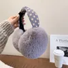 Muffs boinas boinas leopardo manchado earmuffs para manter quente meninas inverno earbags proteção anticongelante outono orelha bonés