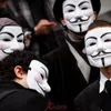 Toptan Cosplay Cadılar Bayramı Parti Maskesi Vendetta Maske Anonim Guy Fawkes Süslü Yetişkin Maskesi En İyi Kalite