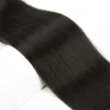 Wefts de cabelo sintético Facula extensões de cabelo de cores macias retas e retas para mulher