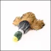 Hundespielzeug Kauspielzeug, 22 cm, Cartoon-Hundespielzeug, Haustiere, Welpen, Kauspielzeug, Quietscher, quietschender Plüsch-Sound, Schwein, Ente, Ball, Heimtierbedarf, Drop-Lieferung 2021 Dhelt