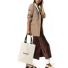 Nieuwe mode dames designer tassen causale bakken canvas handtassen grote capaciteit