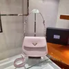 Evening Bags luxury Designer Shoulder Designer Bags Bags Cleo Brushed Leather Mini Bag Flap Closure with Magnet Handbag