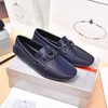 Men Black Leather Loafers Gentleman Driving Shoes Casual Penny Loafer Business Work Wedding Party Sneaker Rubber Block Sole Oxfords