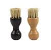 Gourd Shape Shoe Clean Hair Brush Oiled Polishing Ash Removal Cleaning Beech Brush Furniture Sundries Ground Cleans Brushes SN4159