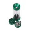 Hand shake Tobacco grinder Hand Crank Crusher Tobacco Cutter Grinder Hand Muller Shredder Smoking Case Cigarette Accessories