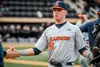 College Baseball nosi college NCAA Custom Illinois Fighting Illini Baseball Jersey 15 Taylor Jackson 4 Cam McDonald 14 Jackson Raper 23 Branden Comia 34 Ryan Hamp