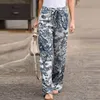 Women's Pants Capris Vintage Printed Pants Women's Autumn Trousers ZANZEA Casual Elastic Waist Pantalon Palazzo Female Drawstring Long Turnip 220916