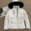 Women's Down Parkas Women S Scissorhand Jacket Winter Fur Collar Removable Hooded WindProof Warm Cot Thickened Ladies Closes220915