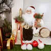 Decorações de Natal 45 cm de Natal Papai Noel Donzes de Natal Decorações de Eve para casa Navidad Party Gift Presente de Natal 220916
