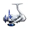 Yuyu Fishing Reel Spinning Reel Metal Spool Ratio 5 51スピニングリールメタルヘッドブラスカーコイ塩水ホイール金属コイル252W3269406