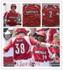 Baseball 2022 NCAA Custom Sville Scarined Jersey 3 Dan McDonnell 43 Zack Burdi 15 Adam Engel Adam Duvall Brendan McKay Reid