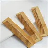 Spazzole per capelli 1Pcs Alta qualità Mas Pettine in legno Bamboo Hair Vent C187L Drop Delivery 2021 Products Care Styl Homeindustry Dhboa