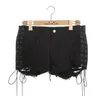 Kvinnors shorts plus size Summer Kvinnor Korta kvinnliga casual damer Kvinnors höga midjehål för denim för mini Pantalon Corto Mujer