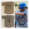 College Baseball Wears College Custom UCLA Baseball Stitched Jersey 7 Michael Toglia 3 Ryan Kreidler 33 Chase Strumpf 36 Jake Pries 19 Jack Ralston Ryan Garcia Nat