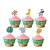 Party Decoration Jungle Disposable Tableware Safari Birthday Kid Zoo Monkey Lion Zebra Elephant Baby Shower 1st Boy Gifts