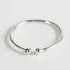 Pierścienie Biżuterii 14K Rose Gold Kolor okrągły 925 Srebrny pierścień dla kobiet Dziewczyny Otwarcie cienki palc