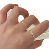 Kvinnor Ringar av högsta kvalitet Klassisk lyxig designer smycken guld silver öppnings justerbar ring mode tillbehör gåva grossist