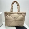 Grote tas luxe tas dames handtas tote shoppings katoenen pak tassen licht pakket mode nylon handtassen hoge kwaliteit kwaliteit