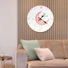 Horloges Murales Horloge Grande Suspendue Style Rustique Pays 14" Pour Chambre