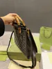 TZ lüks el çantası tasarımcısı diana bambu çanta kadın klasik vintage mektup ekose desen çantaları çok yönlü moda alışveriş çantası gündelik omuz crossbody çantaları 27cm