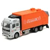 Diecast Model S High Quality 1 48 Garbage Truck Toy As Birthday Present Pedagogiska rena papperskorgen Kids Toys Gifts 0915