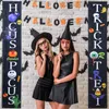 Украшение вечеринки 1SET HALLOWEEN DOOR CHRECK или BANCE BANNER CREATION COUALET для фестиваля Front Vanging Знак 220915