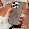 Coque de téléphone de luxe avec placage de strass scintillants, étui arrière pour iPhone 14 Pro Max 13 12 X XR XS 7 8 Plus SE