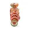 Unique Halloween Style Hookahs Hand Smoking Accessories 6 Inch Small Oil Burner Pipes Heady Glass Bongs Colorful Smoking Pipe With 18mm Joint Bowl