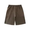 22SS reflekterande high street shorts mäns casual sportbyxa lös överdimensionerad stil dragskor korta byxor trend designer
