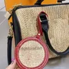 Lüks çanta güneş ışığı çanta örgü yastık çantaları büyük çanta çanta çanta klasik mektup baskı crossbody back paketi