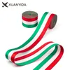 2 -дюймовый ремень безопасности ширины итальянский флаг ремней для сиденья бретель для лямочной лямки для замены ремни безопасности JDM.