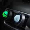 Interior Decorations Creative Diffuser Car Decor Air Conditioning Outlet Aroma Rotating Luminous Planet Auto Freshener Accessories