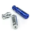 Kleurrijke aluminium legering roken verwijderbaar droog kruid tabak filter buis mini snuff snuffer sniffer draagbare sigarettenhouder catcher catker bat een hitter pijpen