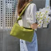 HPB Fashion Soft Pu Leather Ladies Baguette Bag Soild Color Women Counter Counter Forctions Large Pars