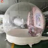 Levering Outdoor Activiteiten 2023 COMMERCIAL INFLATABLE SNOW GLOBE Kerstfoto Booth Bubble Tent voor promotieadvertenties