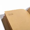 Retro 365 Günlük Not Defteri Kitap Dergiler Gündem Planlayıcısı Kalın Kağıt Defteri Kilitli