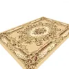 Carpets Retro Persian Floral Tapis sans dérapage Tapis lavable pour chambre à coucher cuisine XJS789