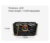 2022 New Light Luxury Sac à bandoulière réglable Messenger Mini Sacs Cross Bodybag Purse pour les femmes