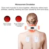 Massaging Neck Pillowws Neck Massager Electric Tens Pulse Cervical Spine Massage Instrument Back Pain Relief Body Massage Health Care Device With Heat 220916