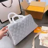 حقائب سهرة العلامة التجارية 2022 جديدة C New H Home Women Women's Bowling Handbag Women Womenment Letter Bag Canvas Canvas