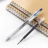 Geri çekilebilir jel mürekkep kalemleri 0.5mm ince nokta konforu kavrama siyah/kırmızı/mavi 10 paket premium ofis okul ev malzemeleri