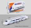 Diecast Cars Electric Universal Harmony Train Non-Remote Control Toys Simulating High-Speed Railway Motor Vehicle Model Gift for Baby 0915