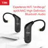 Sadece kablo taşınabilir o; Video Kulaklıklar 20/20 Bluetooth 5.0 kulak kancası aptx hiFi kulaklık 2pin/mmcx TRN V90'lar için konektör ... 4575245