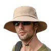 Berety UPF50 Słońce dla kobiet mężczyzn Summer Boonie Hat Outdoor szeroka grzbiet wędrówki czapki rybołówstwa