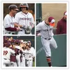 Baseball 2022 NCAA Custom Virginia Tech Hokies Baseball Jersey 48 Joe Saunders 81 Mike Williams 26 Toby Atwell 78 Wyatt Toregas 33 George Can